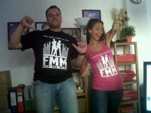 Daniele ed Alice indossano le maglie di FMM