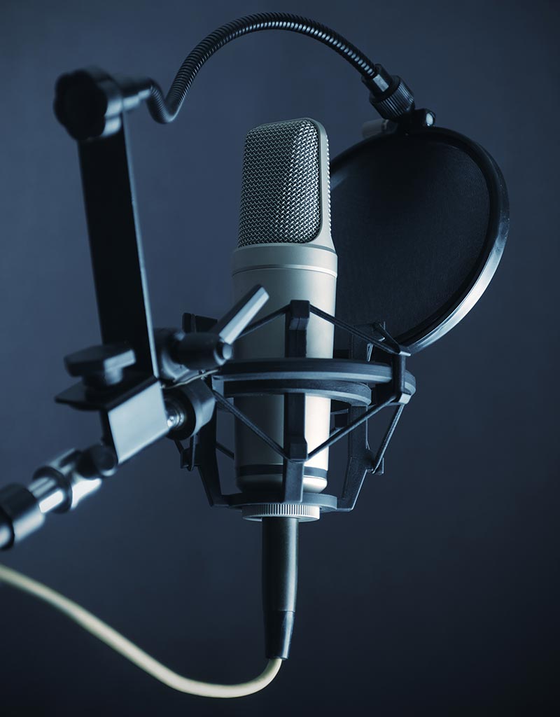 Servizi di speakeraggio e produzioni audio - Creativi Digitali
