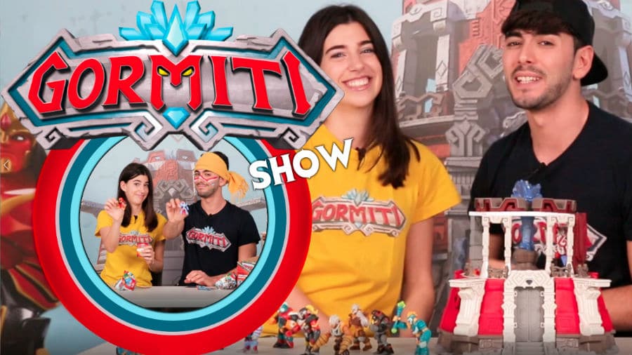 Jonny e Giada, durante la registrazione del Gormiti Show: a G! come giocare saranno presenti il 24 novembre 2018 per registrare live una puntata speciale